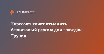 Евросоюз хочет отменить безвизовый режим для граждан Грузии