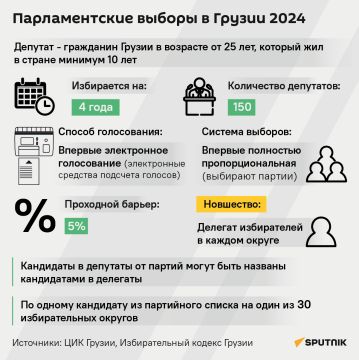 Грузия готовится к парламентским выборам - новшества