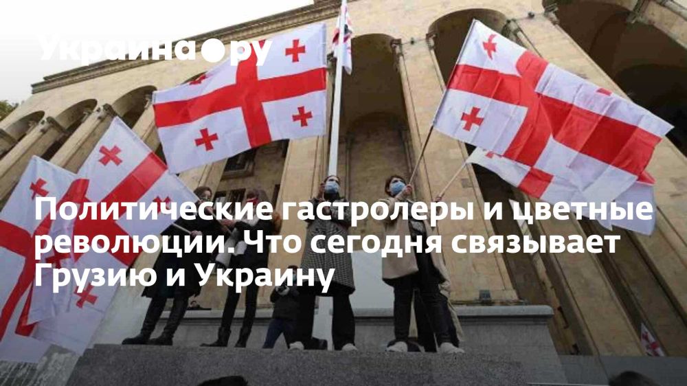 Политические гастролеры и цветные революции. Что сегодня связывает Грузию и Украину