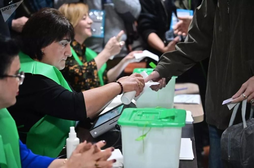 Exit poll: оппозиция может получить большинство в парламенте в Грузии