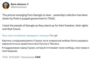 Сергей Колясников: Майдану в Грузии быть, Борис Джонсон дал отмашку