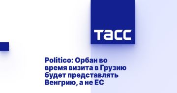 Politico: Орбан во время визита в Грузию будет представлять Венгрию, а не ЕС