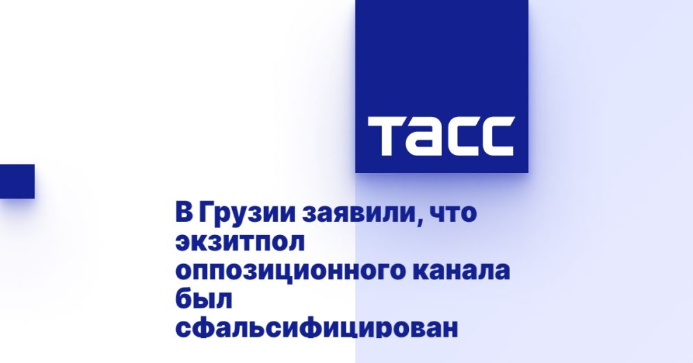 В Грузии заявили, что экзитпол оппозиционного канала был сфальсифицирован