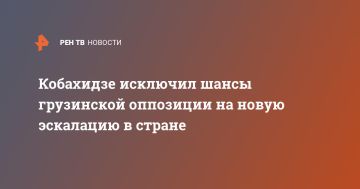 Кобахидзе исключил шансы грузинской оппозиции на новую эскалацию в стране