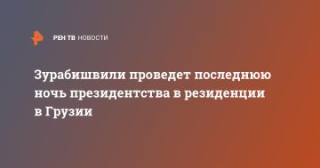 Зурабишвили проведет последнюю ночь президентства в резиденции в Грузии