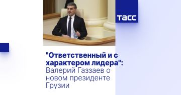 "Ответственный и с характером лидера": Валерий Газзаев о новом президенте Грузии