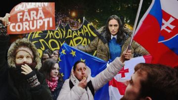 Европейский перекрёсток. "Словакия – це Європа", майданы по-сербски, по-грузински и по-румынски