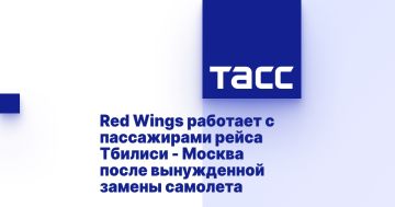 Red Wings работает с пассажирами рейса Тбилиси - Москва после вынужденной замены самолета