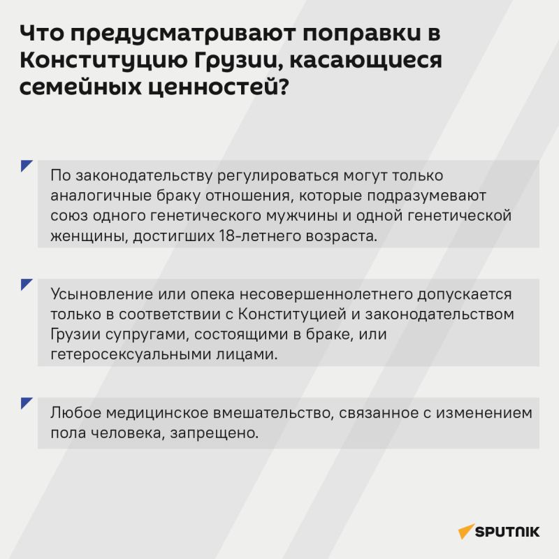 Если Совет Европы призывает парламент Грузии отменить закон, запрещающий пропаганду ЛГБТ*, то он признает легитимность законодательного органа