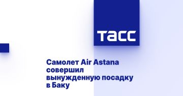 Самолет Air Astana совершил вынужденную посадку в Баку