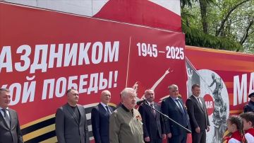 Виктор Водолацкий: Сегодня в городе Цхинвал Республики Южная Осетия принял участие в очень красивом, праздничном мероприятии под названием «Вальс Победы»
