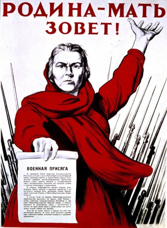 История ВОВ: военные плакаты грузинского художника Ираклия Тоидзе – фото